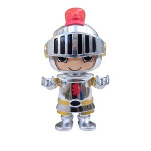 Ryan's World Shiny Silver Armor Knight 3" Action Figure Blind Bag Series 3